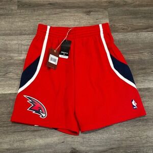 Mitchell & Ness Atlanta Hawks 2013 Alternate Swingman Shorts Red Men Size M NWT